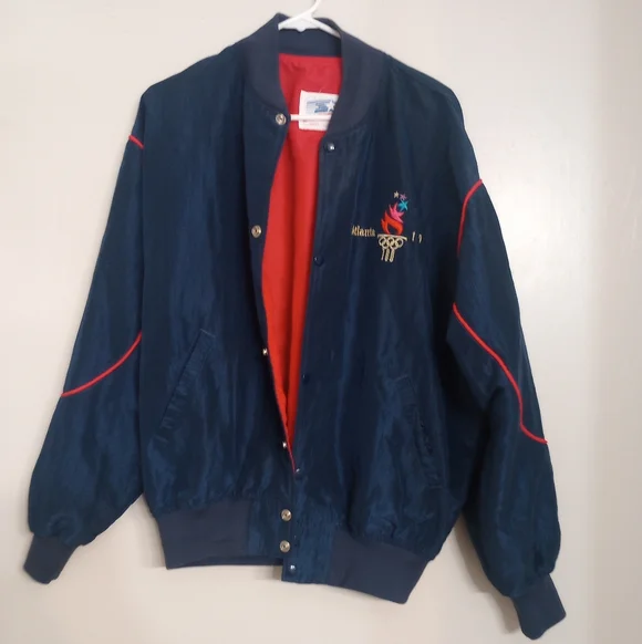 Starter Vintage Atlanta Olympics 1996 Men's Jacket - Picture 2 of 9